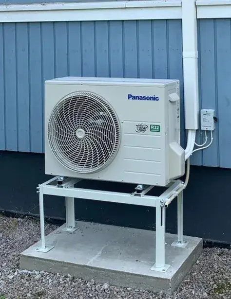 Panasonic värmepump installerad av Engliden
